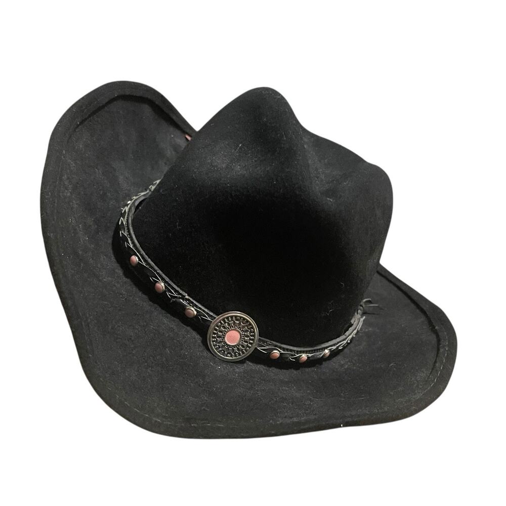 Black Bullhide cowgirl hat -Large